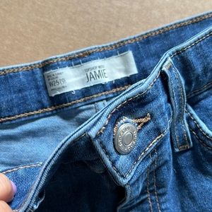 Jamie top shop skinny Jean